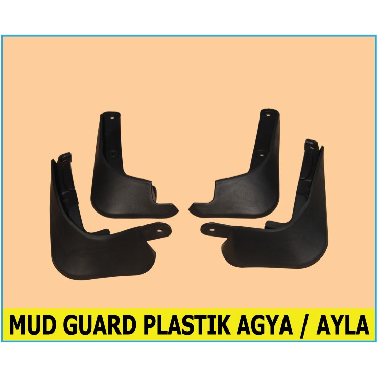 Mudguard AYLA / Karpet Lumpur / Pelindung Lumpur DAIHATSU AYLA ((Non Bodykit)