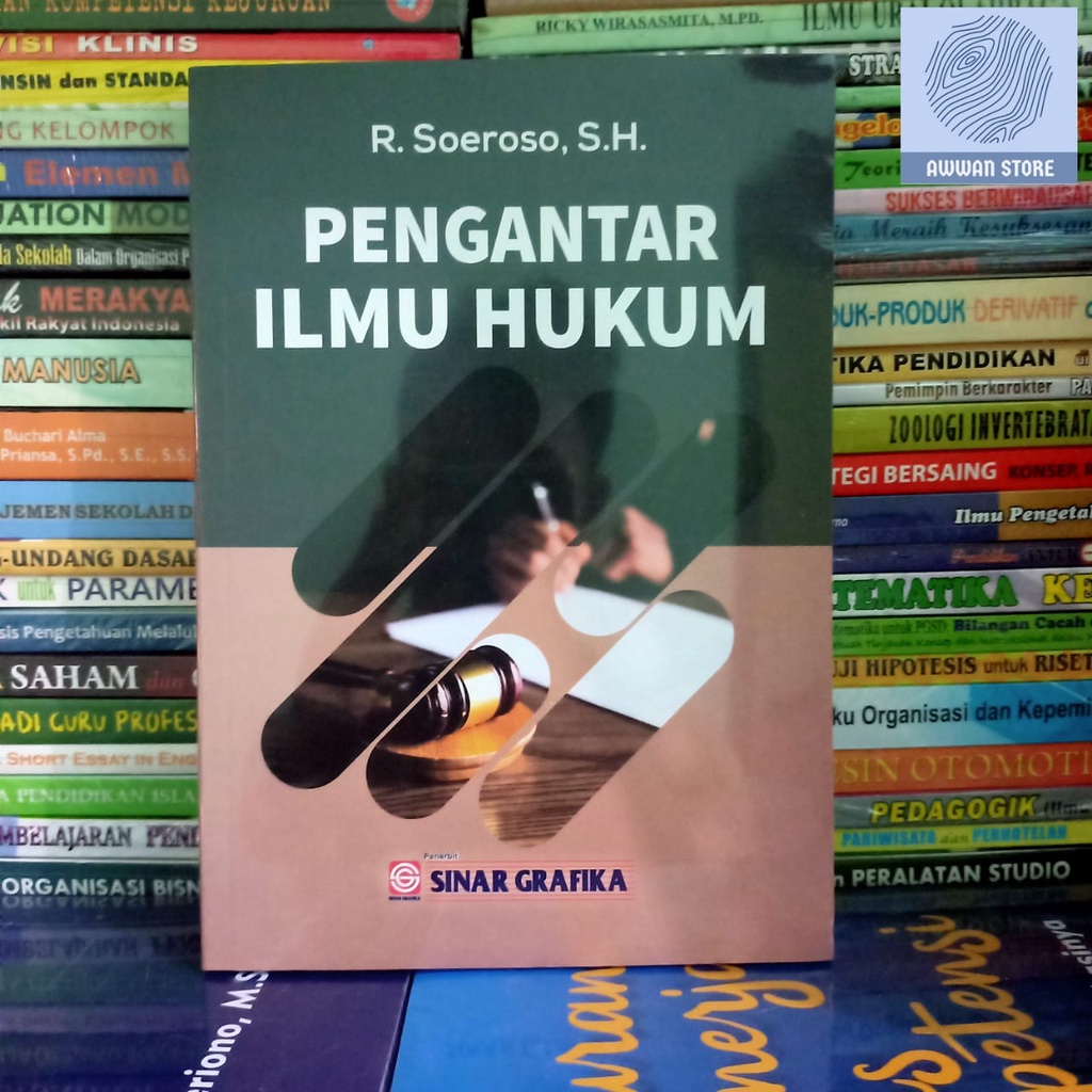 Jual Pengantar Ilmu Hukum - R. Soeroso | Shopee Indonesia