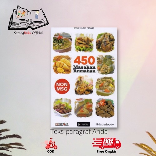 450 Masakan Rumahan / Buku Resep