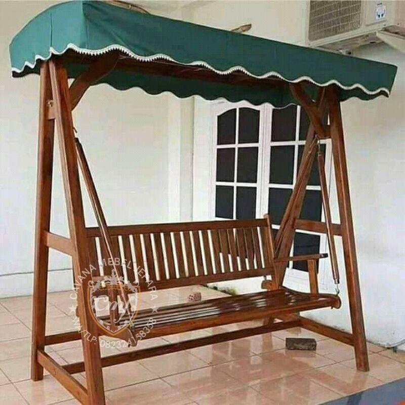 Ayunan kayu jati mebel ukir jepara