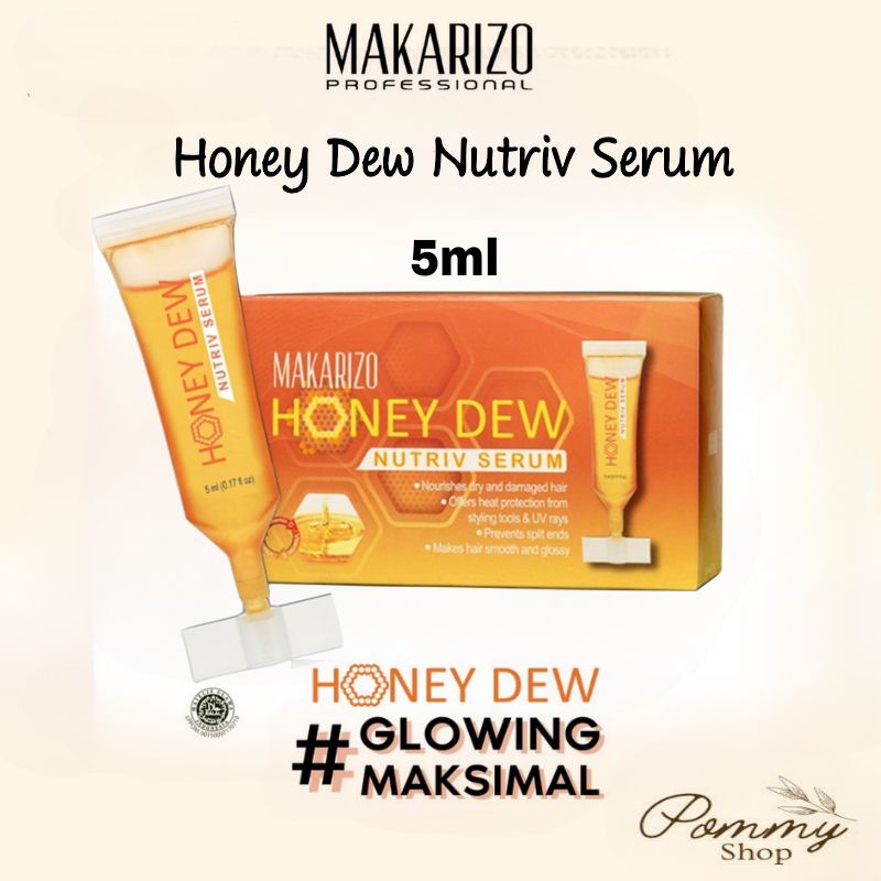 Makarizo Professional Honey Dew Restucturing Serum &amp; Nutriv Serum 5ml