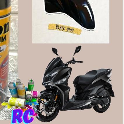 ۞ Cat Pilox Diton Premium Black Glossy 9109 400cc Warna Hitam Kilap ☜