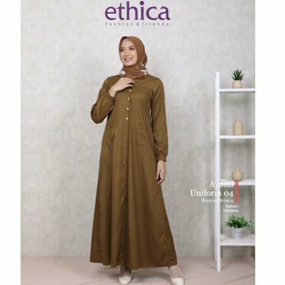 GAMIS &amp; SETELAN ROK AYUMI UNIFORM 04 - 14  • ETHICA