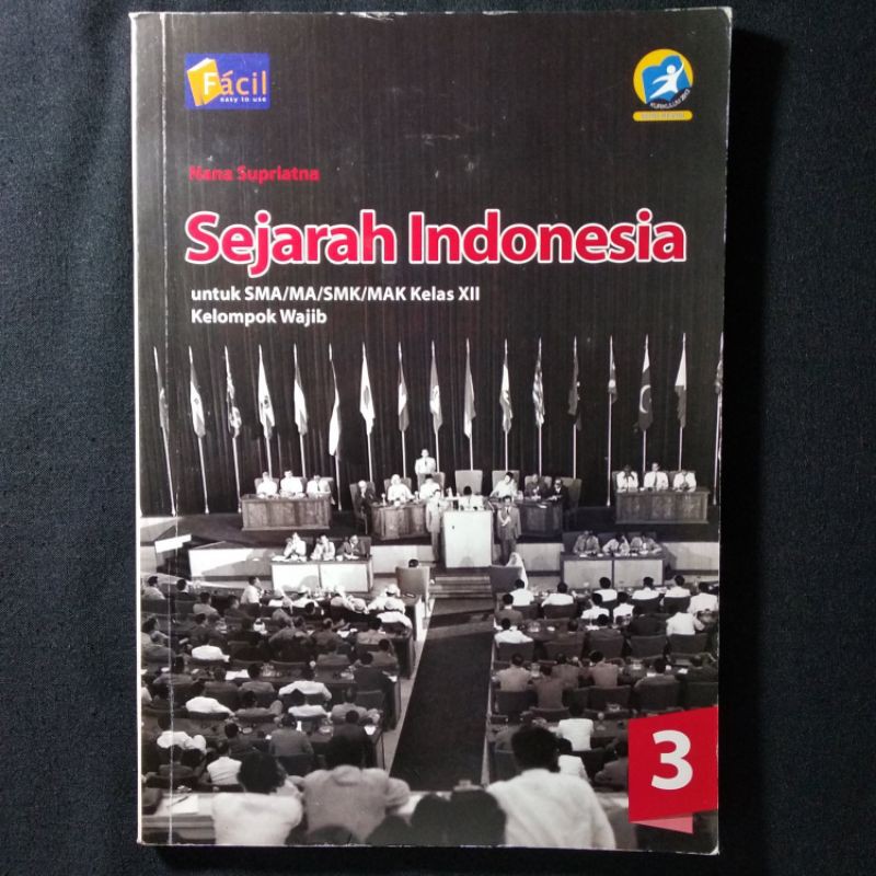 Buku Sejarah Indonesia Kelas 12 SMA Facil