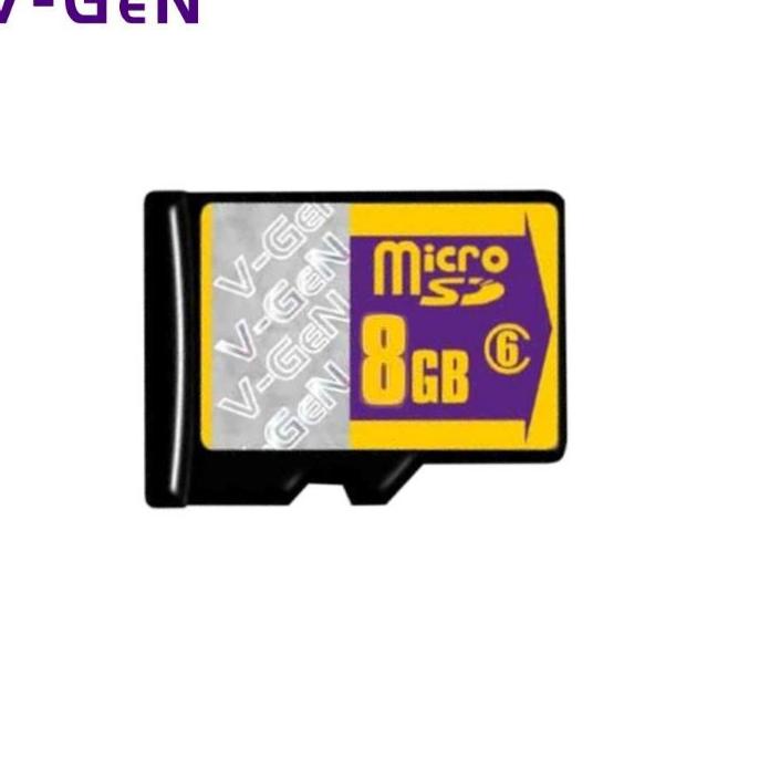 ⇳ Memori V-Gen micro sd 8GB mmc V-gen 8gb micro sd ➾