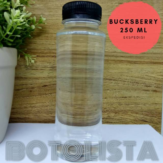 KHUSUS PENGIRIMAN JNE J T POS Botol  Bucksberry 250ml  