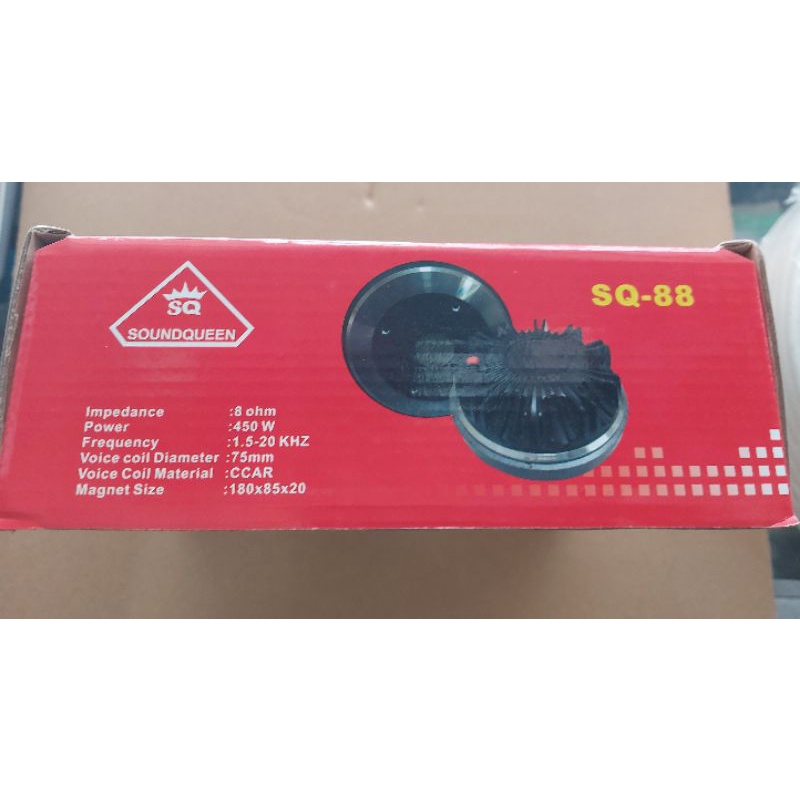 DRIVER TWEETER SQ-88 SOUNDQUEEN SQ88