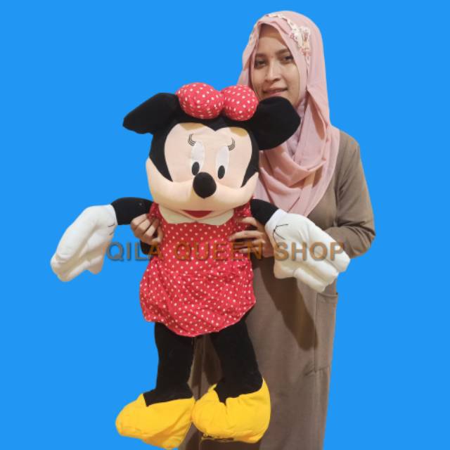 Boneka Mickey Minnie mouse jumbo murah