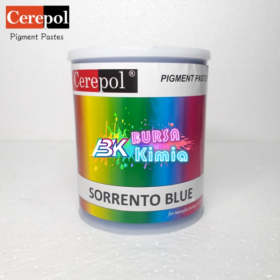Cerepol Sorrento Blue Pigment Pasta Cair/Pewarna Resin/Fiberglass