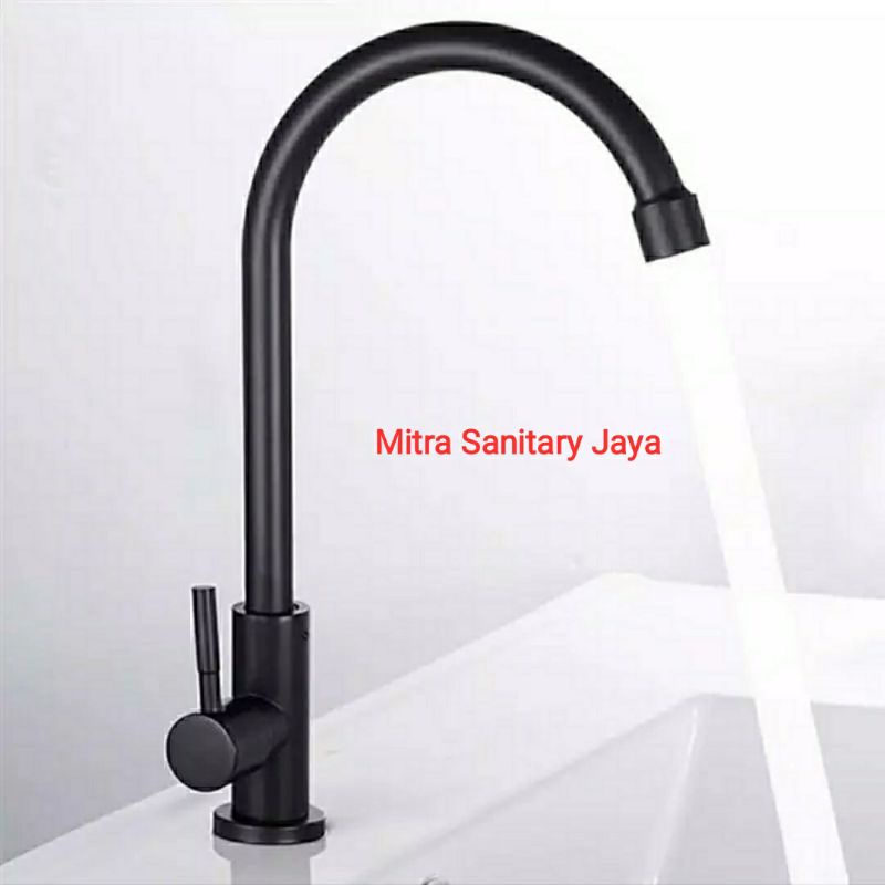 Jual Kran Sink Angsa Pipa Hitam Stainless Kran Sink Hitam Dari Meja