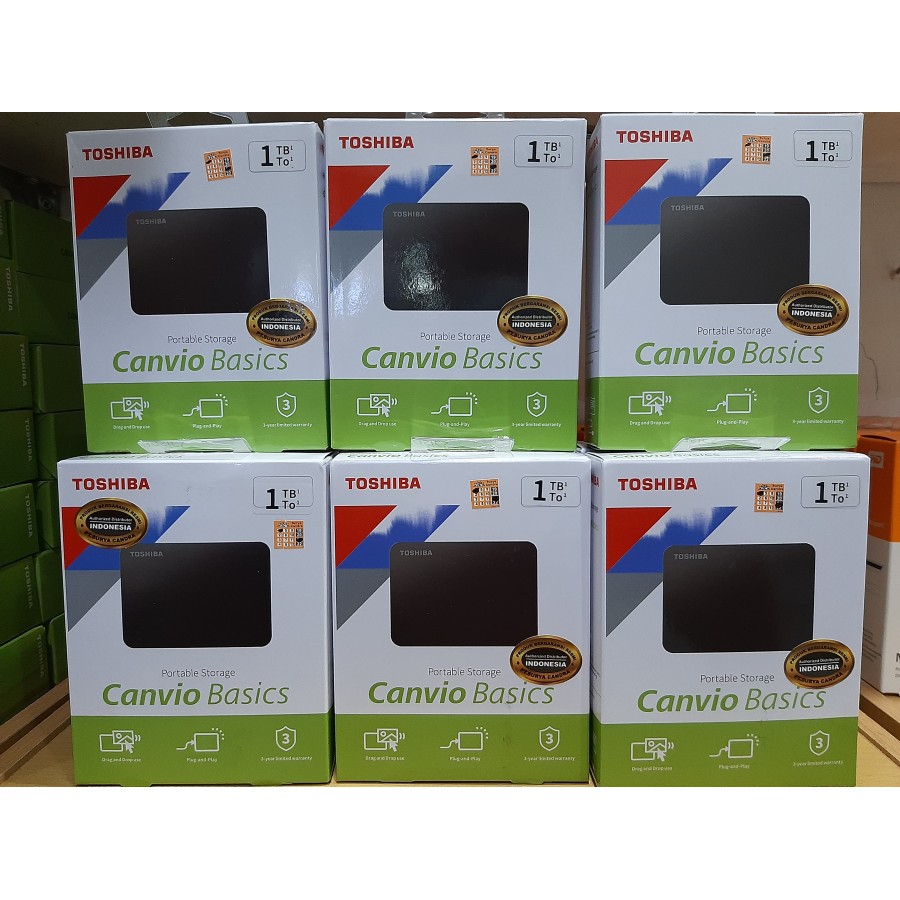 Toshiba 1TB Hard disk External Canvio Basic