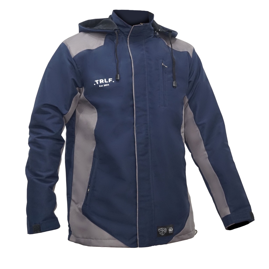 Triple F Outdoor Jacket Attacker Waterproof-Atckr  Navy grey L