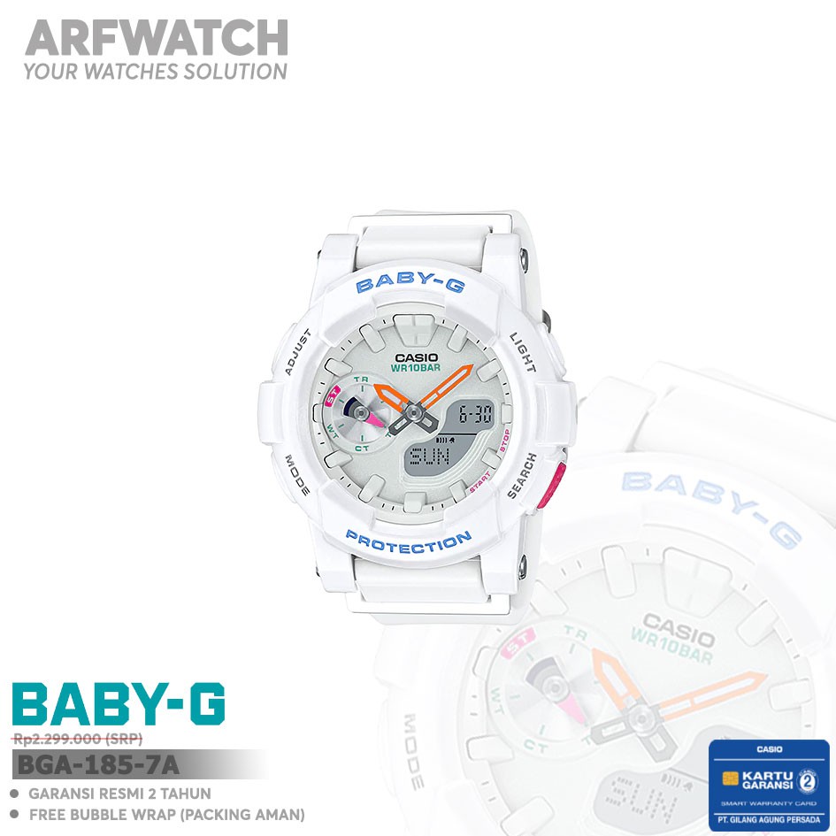 Casio Baby-G BGA-185-7A / BGA-185-7ADR Original