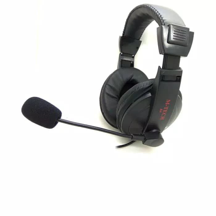 Headset Gaming M-Tech A4 Jack 3.5mm Mtech A4 Headphone Audio