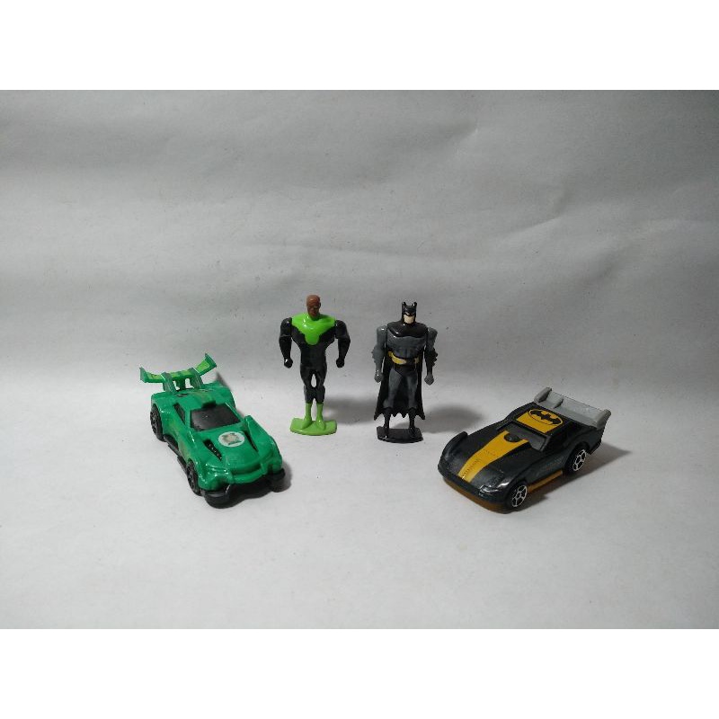 Mobil Green Lantern Batman Bruce Wayne Car Hotwheels Hotwheel Justice League JLA Dc Comics Figure Su