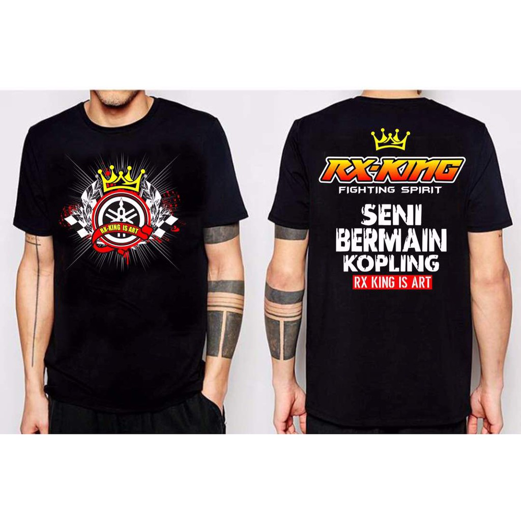  Kaos  RX  King  Standard Distro Motif Is Art Shopee Indonesia