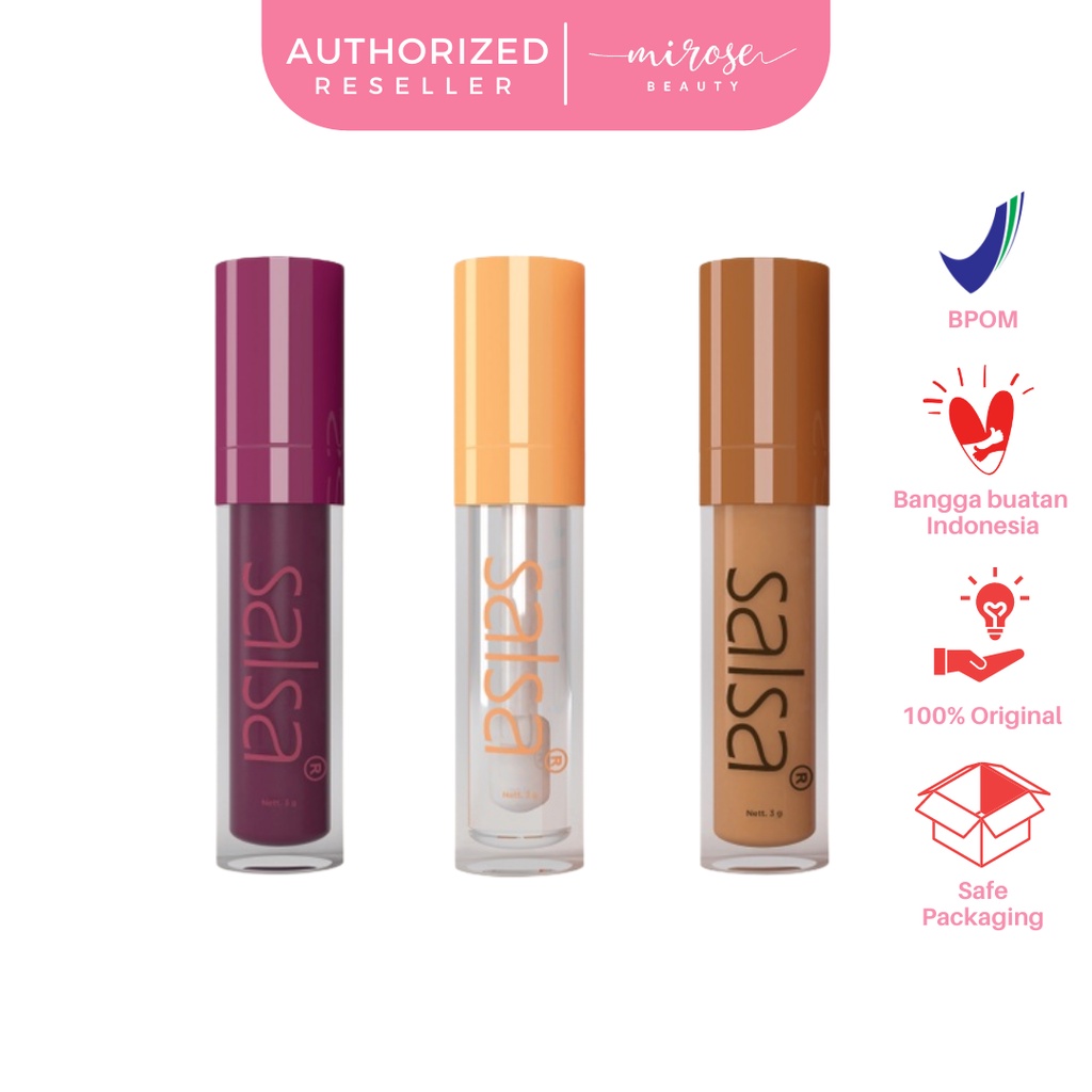 SALSA Lip Glow Serum - Moisturizing Serum Bibir 3gr