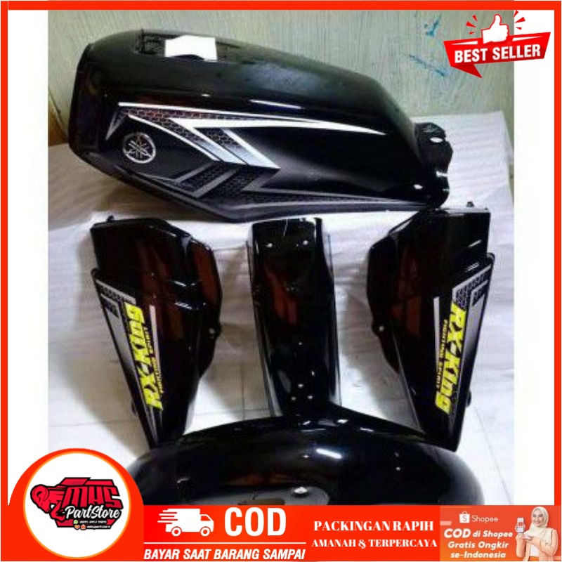 BIG SALE Tangki full set bodi yamaha rx king 2004 BEST SELLER KUALITAS OKE