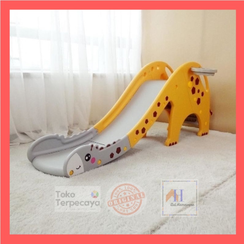 Perosotan Anak Bentuk Jerapah 2 In 1/perosotan anak