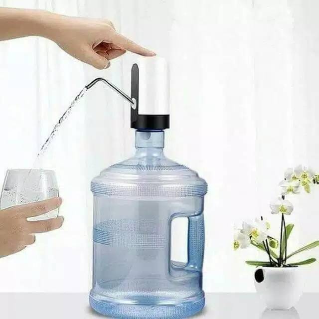 Pompa Air Galon Otomatis Electric Pump Water Gallon Re-Charge Dispenser Air Galon Elektrik Isi Ulang