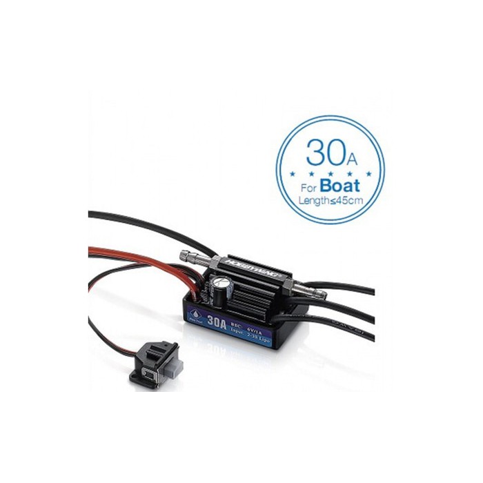 Hobbywing Seaking 30A Waterproof Brushless ESC for Boats SeaKing-30A