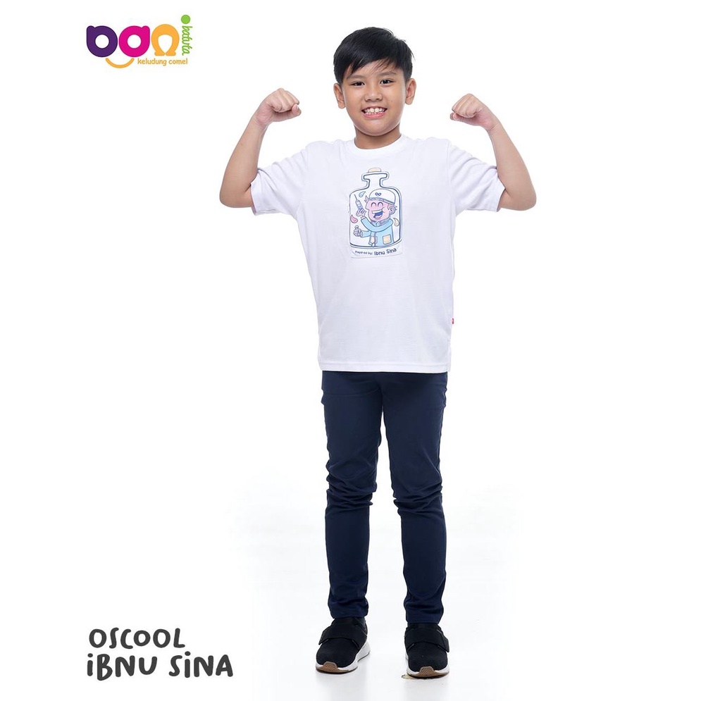 Kaos Ibnu Sina | T-Shirt Anak | Oscool Anak ORI Bani Batuta