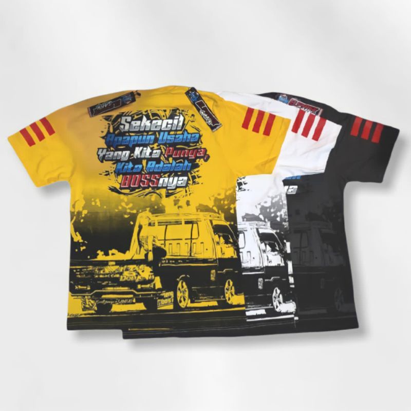 kaos pick up L300 kaos sopir keren l300 baju santai kaos pick up original brand kaos truck apparel