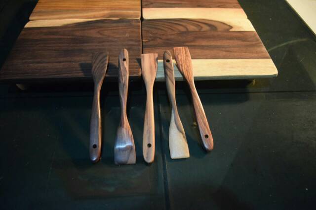 Sutil kayu sutil Solet spatula mini sonokeling