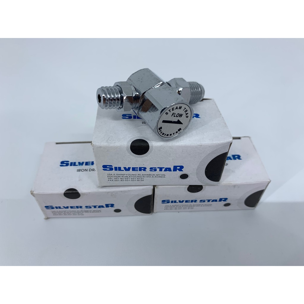 Steam Trap Silverstar / Mini Drainer Setrika Uap Boiler Gosokan ORI!!