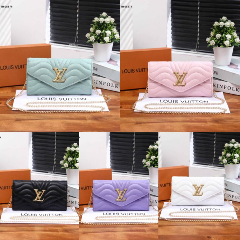 Louis Vuitton Envelope Chain WalletR60887