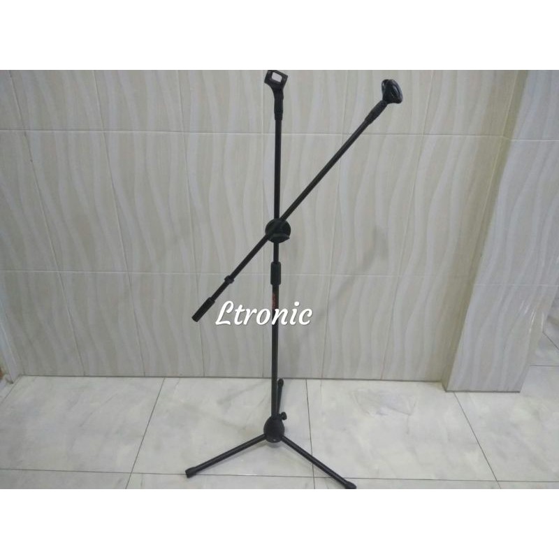 Stand mic panjang Stand Mic berdiri Boss Stand microphone berdiri