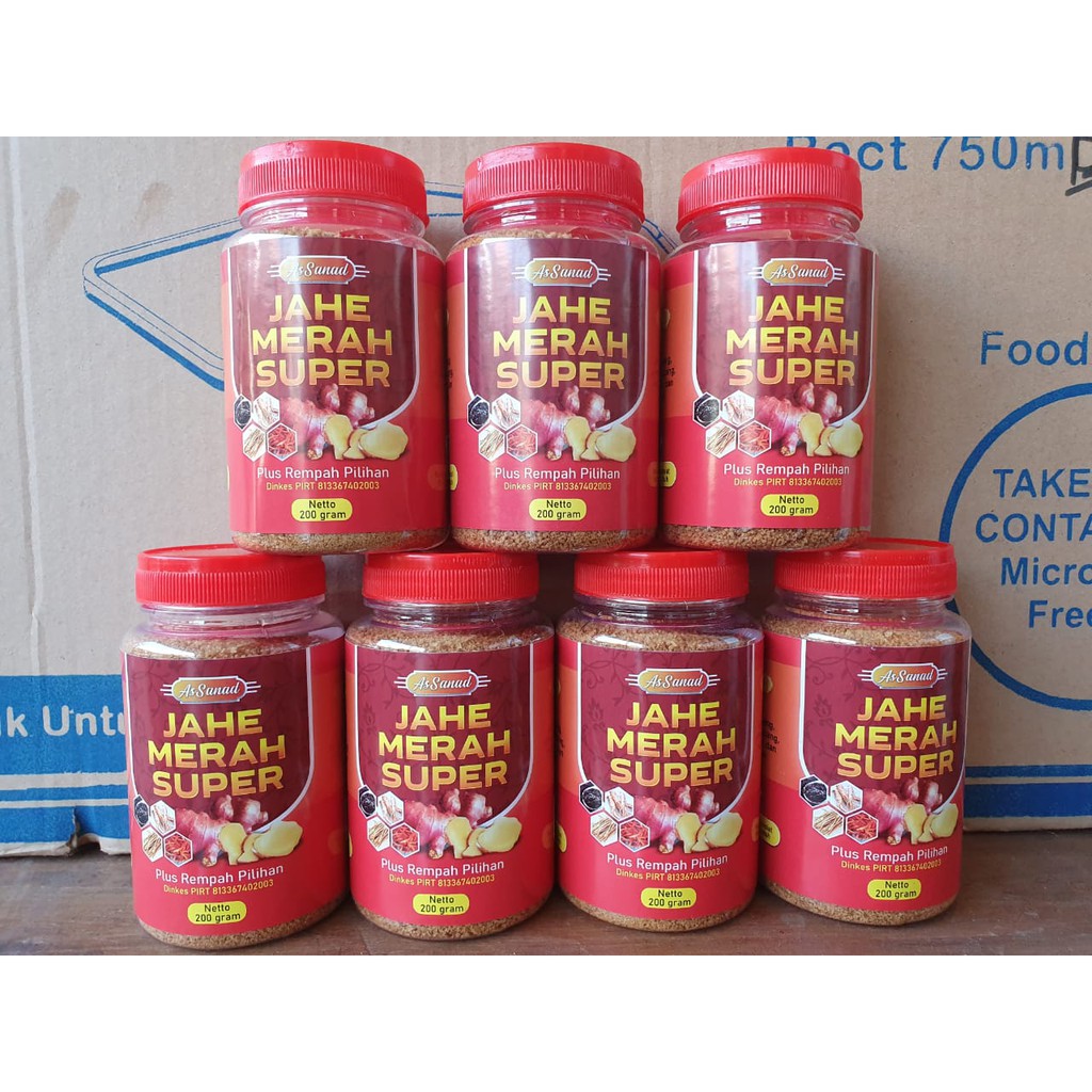 

ASSANAD Jahe Merah Super Bubuk Original 200 gr