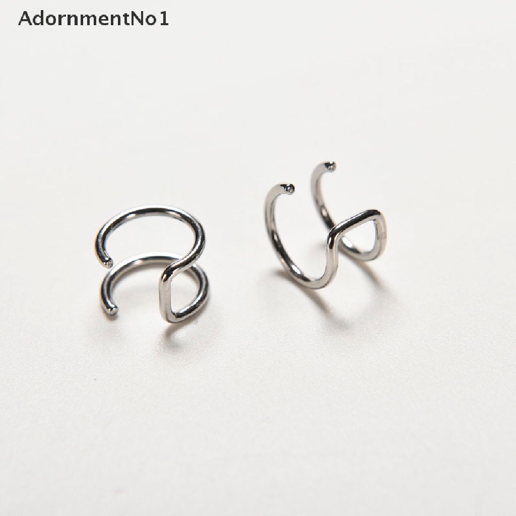 (AdornmentNo1) Anting Klip on Tanpa Tindik Untuk Pria / Wanita