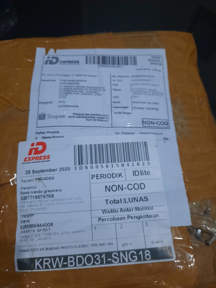 Frame Foto 4r Bingkai Photo Classic 1705 Hhk-184