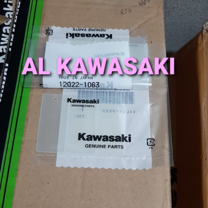 lidah membran reed valve kawasaki kx85 kx125 kx250 pnp ninja r rr ori