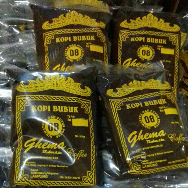 

Kopi Bubuk Ghema Robusta