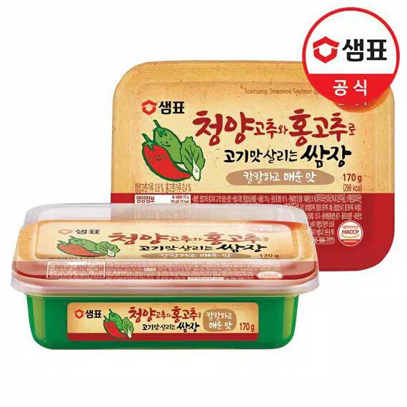 

terlaris01 Sempio Samjang/Seasoned Soybean Pasta With Chili 170gr