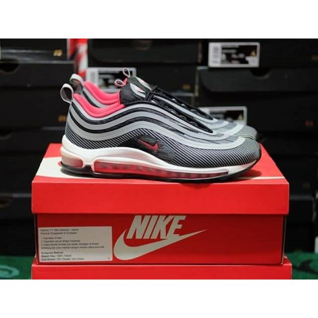 Nike Airmax 97 Grey Red Orbit Original Store