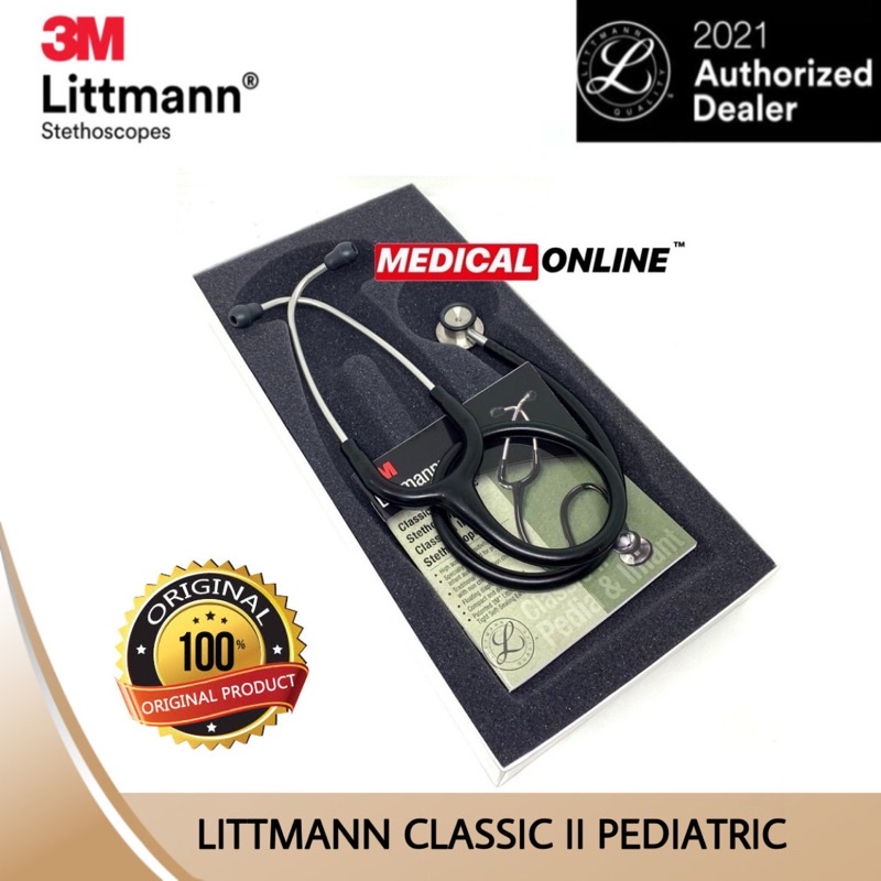 3M STETOSKOP LITTMANN CLASSIC II PEDIATRIC BLACK 2113 STANDARD LITMAN LITTMAN LITMANN MEDICAL ONLINE