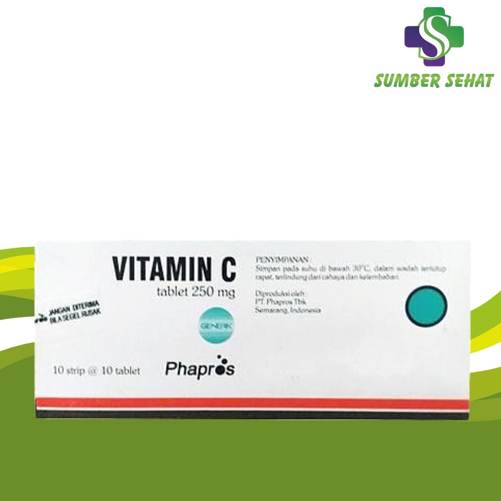 VITAMIN C 250 MG (PHAPROS) BOX