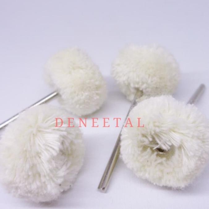 /////] DENTAL COTTON WHEEL BUR / BUR BULU DOMBA
