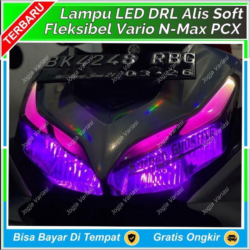 LAMPU LED ALIS AEROX  VARIO BEAT SUPRA PCX REVO GENIO SCOOPY NMAX TMAX XMAX MIO SONIC ADV FORZA CB15