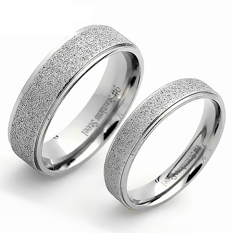 [BEST SELLER] Cincin Couple Titanium / Cincin Couple Ring / Couple Pasangan / Cincin Tunangan C093