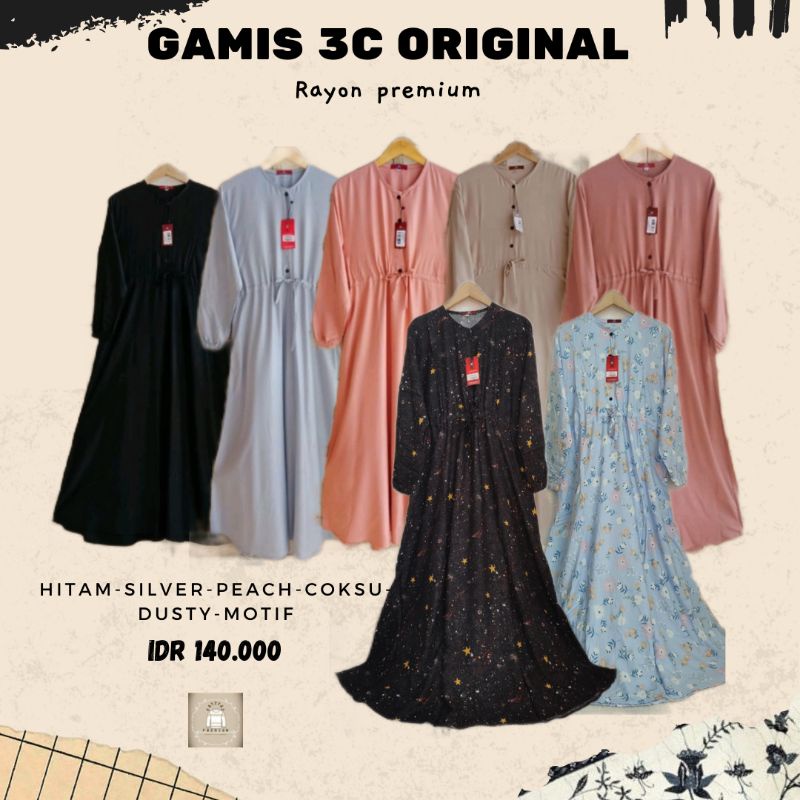 gamis 3C original
