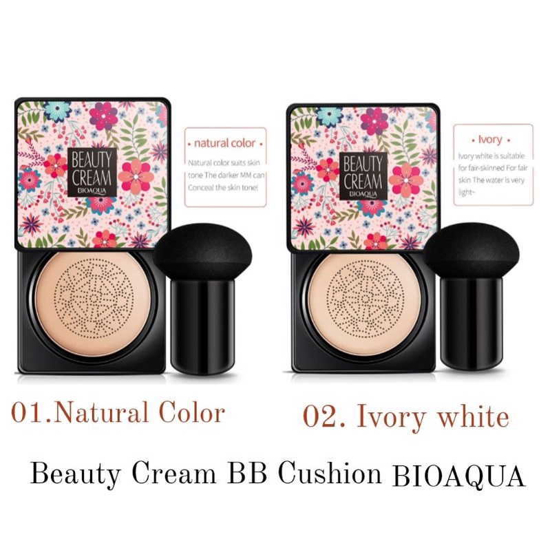 BB Cushion BIOAQUA | Beauty Whitening Cream 20g BPOM