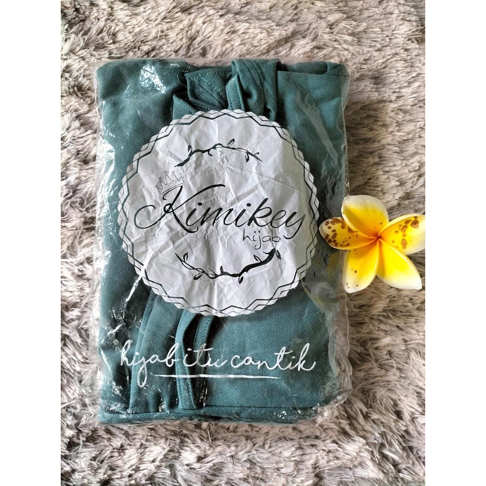 HIJAB INSTANT KIMIKEY SYAR'I  SYAZA JERSEY PREMIUM-Wardah
