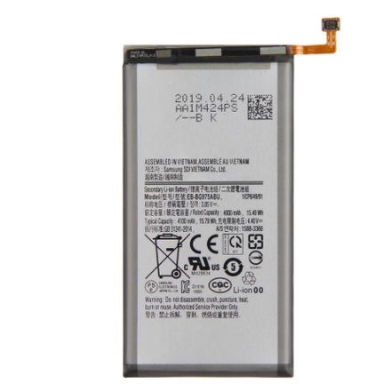 Battery Batere Batre Baterai Mcom Samsung S10 Plus EB-BG975ABU