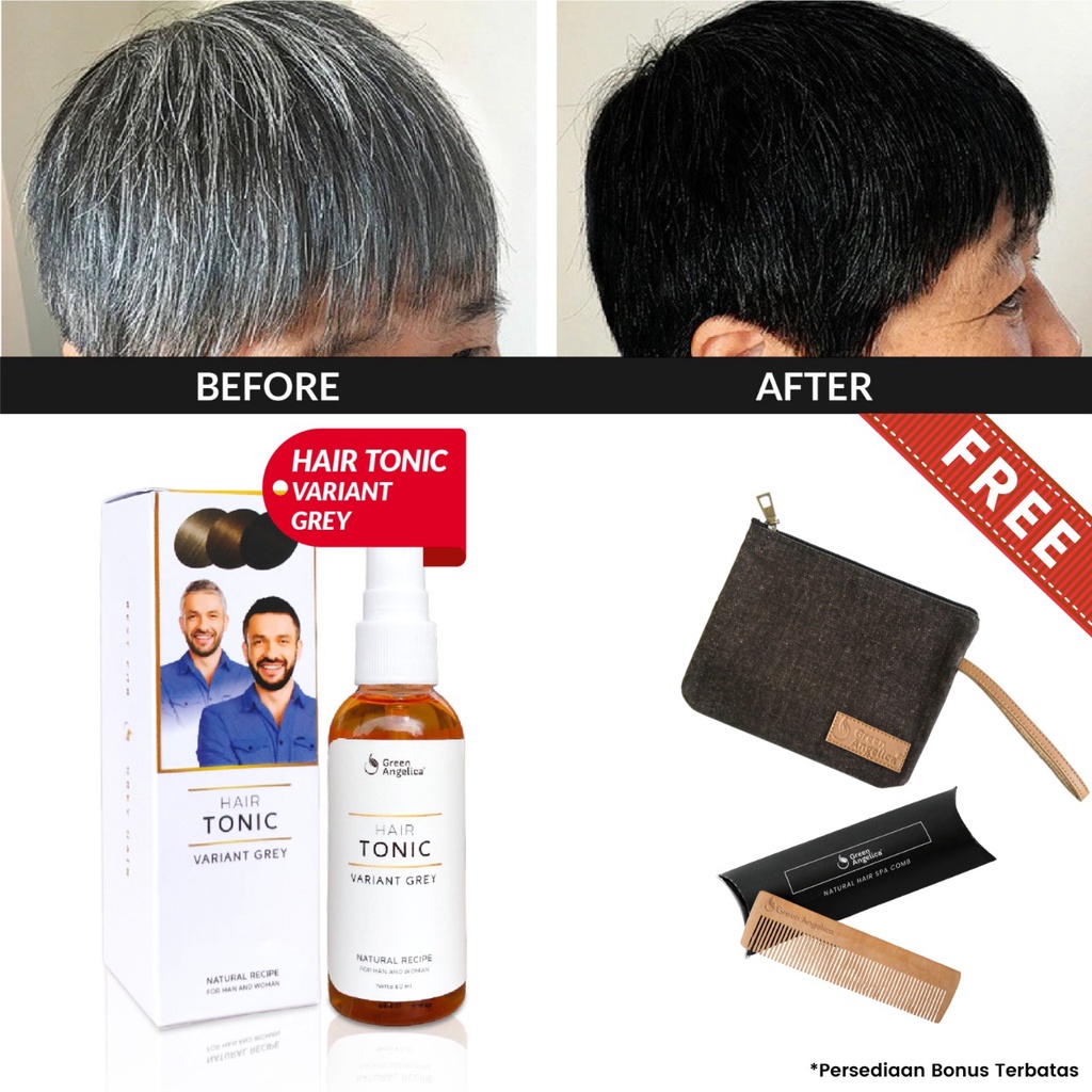 Penghilang Uban Ampuh Cepat Dan Permanen sampai ke akar-akarnya Green Angelica 100% BPOM