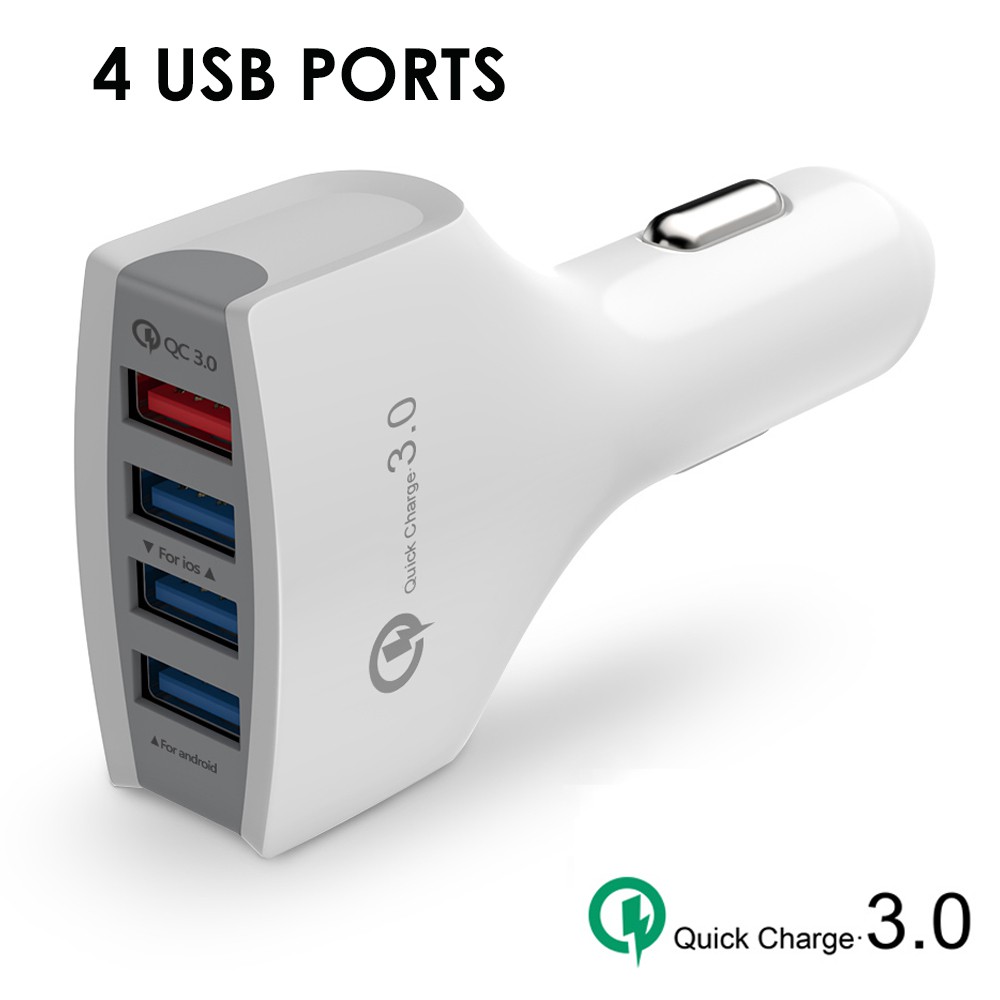 Fast Car Charging 4 Port USB