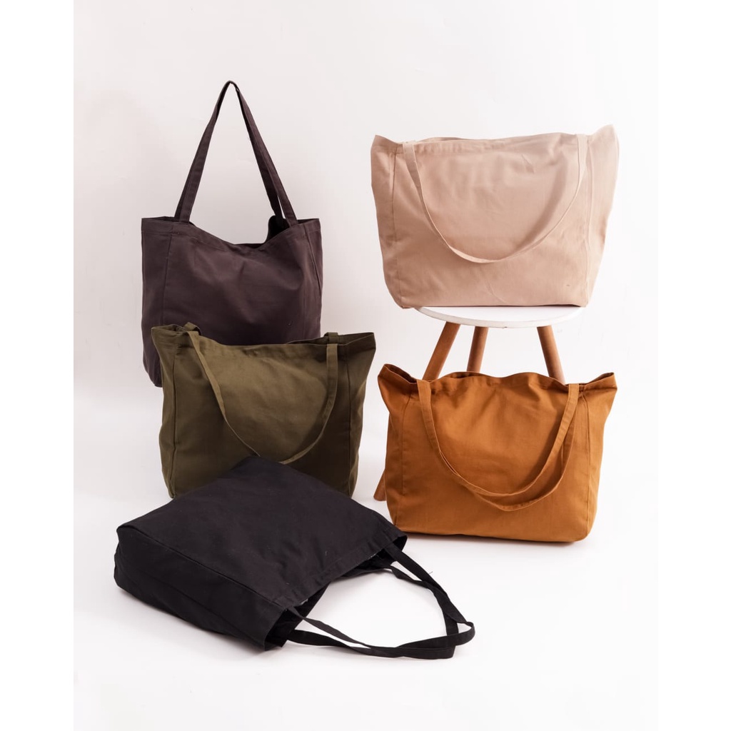 ZORA -Nou Tote Bag Canvas  - Tote Bag Wanita